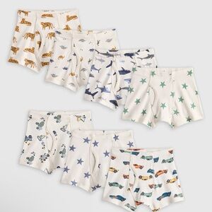 Quince  Boys Organic Cotton Boxer Briefs  size 6